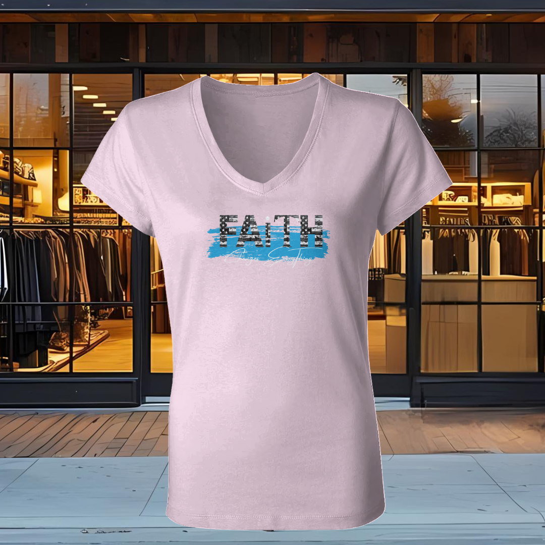 Women's V-neck
Women's T-shirt
Fitted
Flattering
Soft
Lightweight
Breathable
Versatile
Casual
Stylish