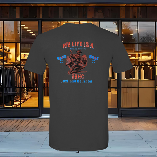 T-Shirt  Western Song | Soft Ring Spun Cotton | Preshrunk Comfort Fit